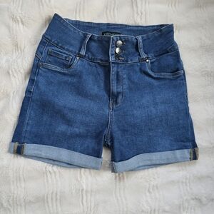 Blue Denim Women's Shorts